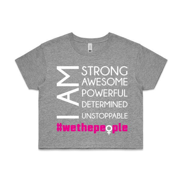 TPGCF I AM Women's Crop Tee Thumbnail