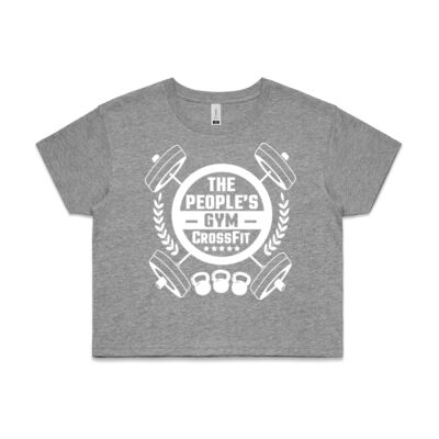TPGCF Barbell Women's Crop Tee Thumbnail