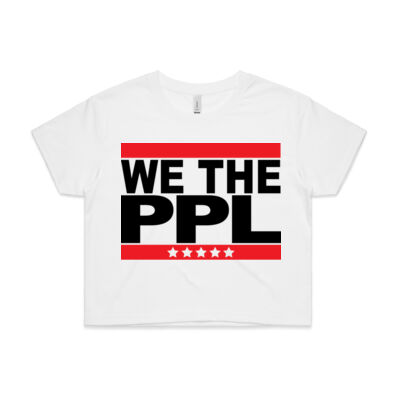 TPGCF We The People Ladies Crop Tee Thumbnail